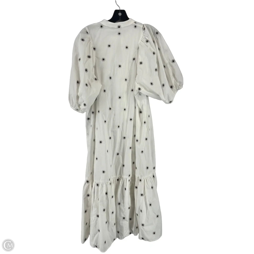 Dress Casual Maxi By Zara In White, Size: S