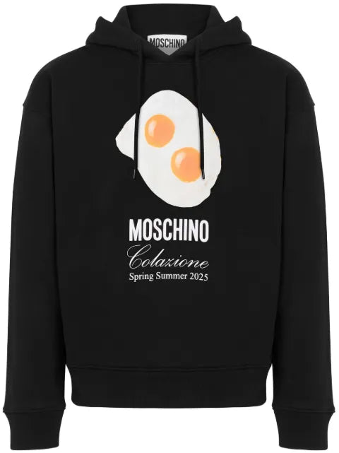 Moschino printed hoodie