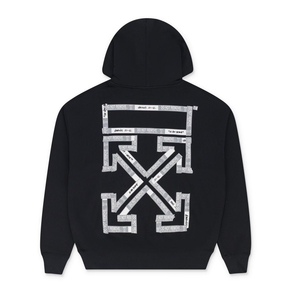 Black Tape Arrow Hoodie