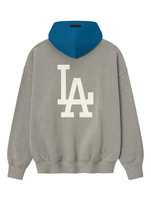 FEAR OF GOD ESSENTIALS x MLB Dodgers graphic hoodie