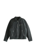 Stüssy zip suede jacket