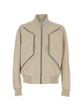 Rick Owens Heizer Flight jacket with zip fastening
