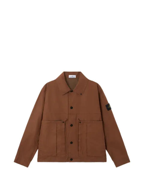 Stone Island 4100010 double-coated cotton ripstop jacket