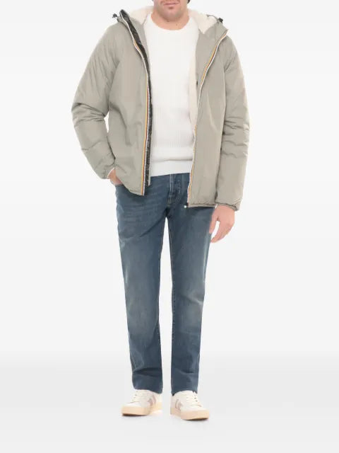 K-Way The Real 4.0 hooded zip jacket