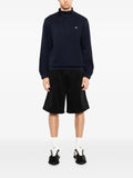Emporio Armani logo-embroidered sweatshirt