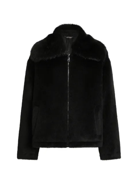 Dolce & Gabbana alpaca padded jacket