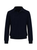 Les Tien piqué long-sleeved polo shirt