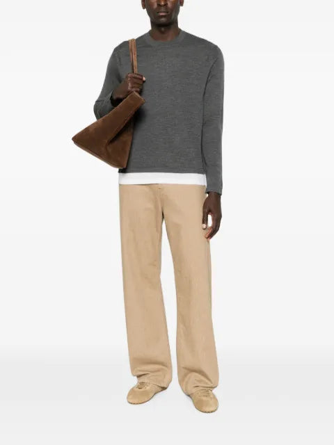 Paolo Pecora crew-neck long-sleeve sweater