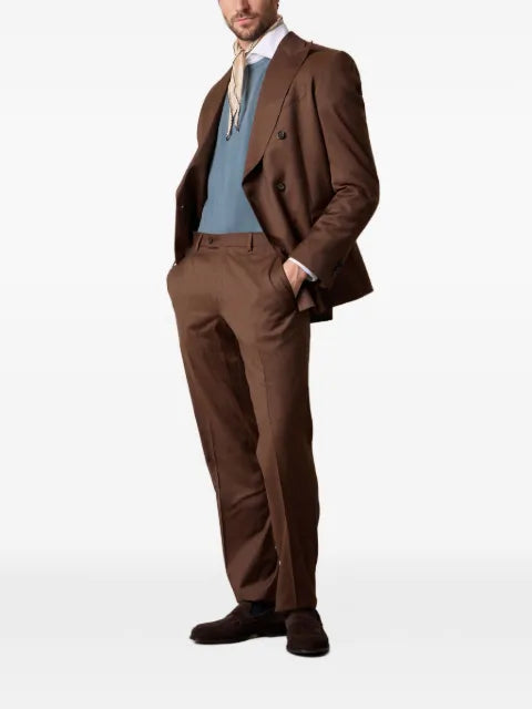 Brooks Brothers double-breasted virgin wool blazer
