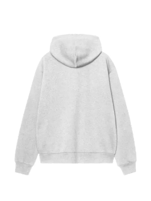 Carhartt WIP Mack logo-embroidered zip-up hoodie