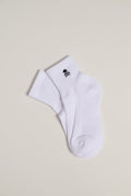 Mini skull quarter cut sock