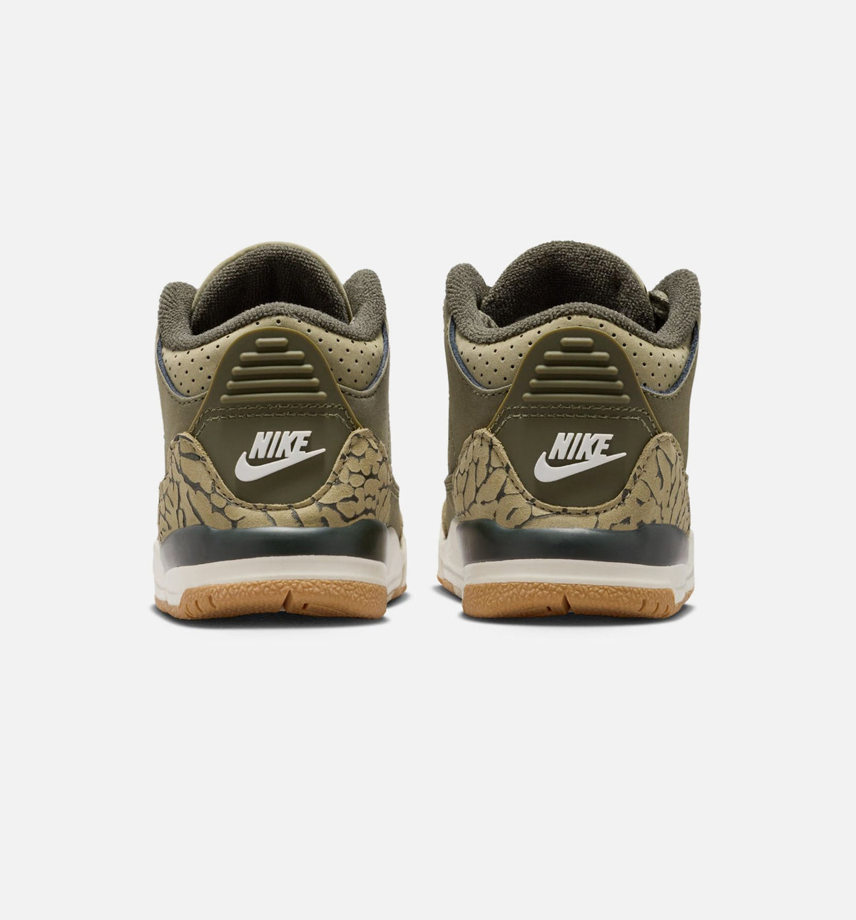 Air Jordan 3 Retro Medium Olive Infant & Toddler Lifestyle Shoe - Medium Olive/Sequoia/Neutral Olive/Sail