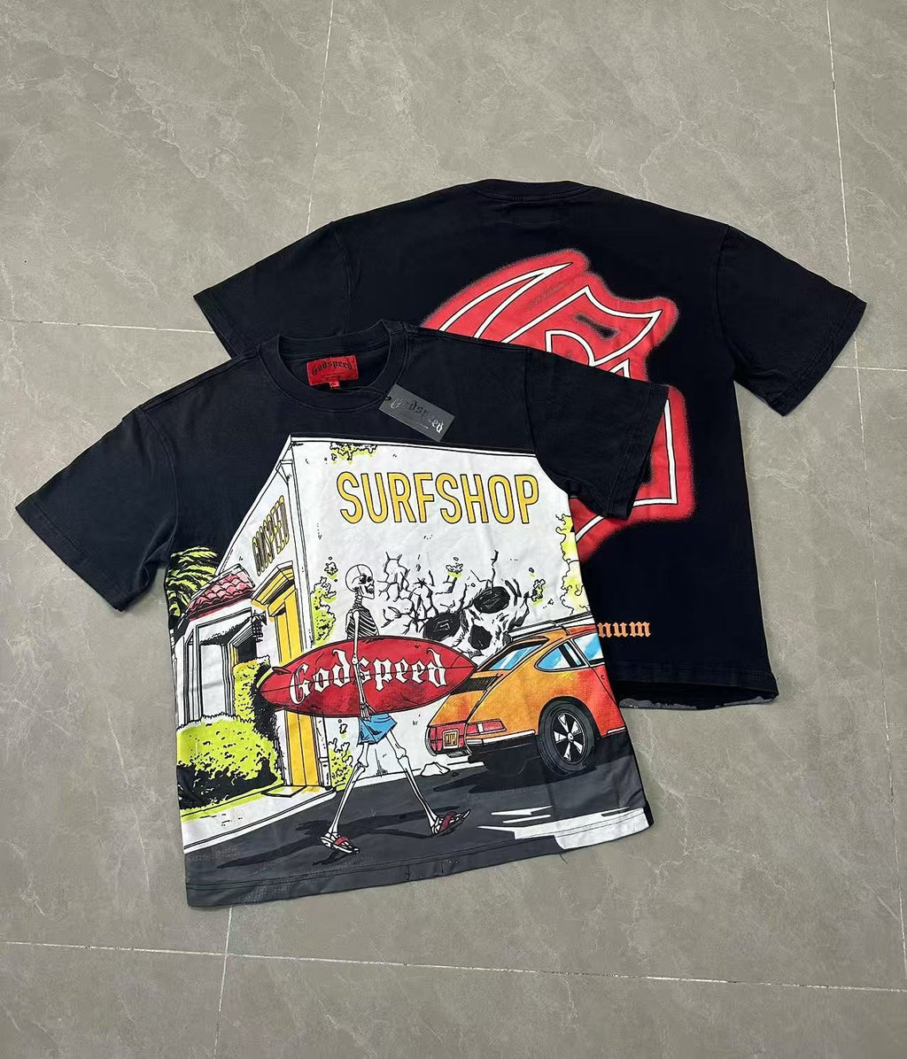 Godspeed Surfshop Graphic T-Shirt