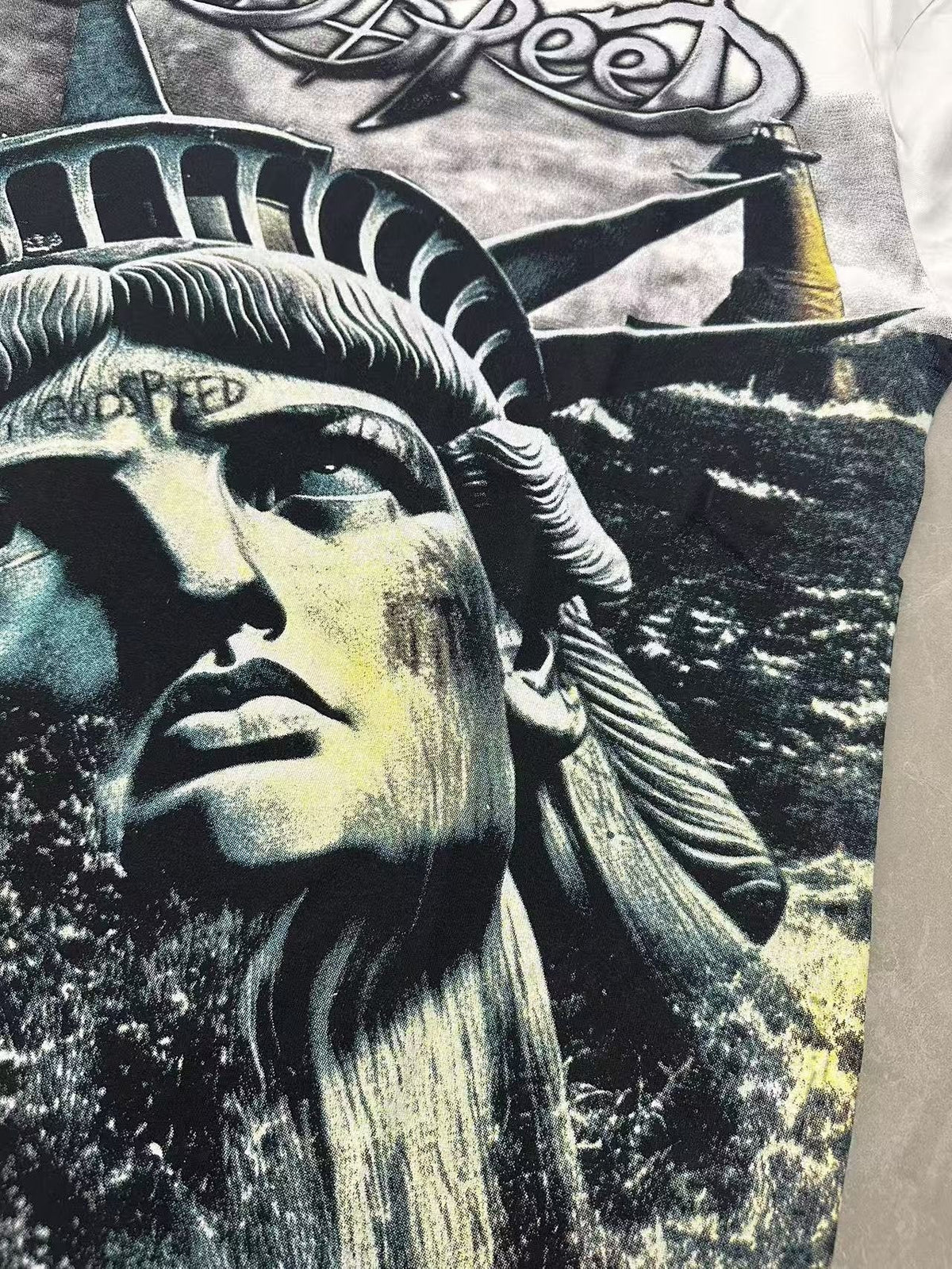 Godspeed Statue Graphic T-Shirt