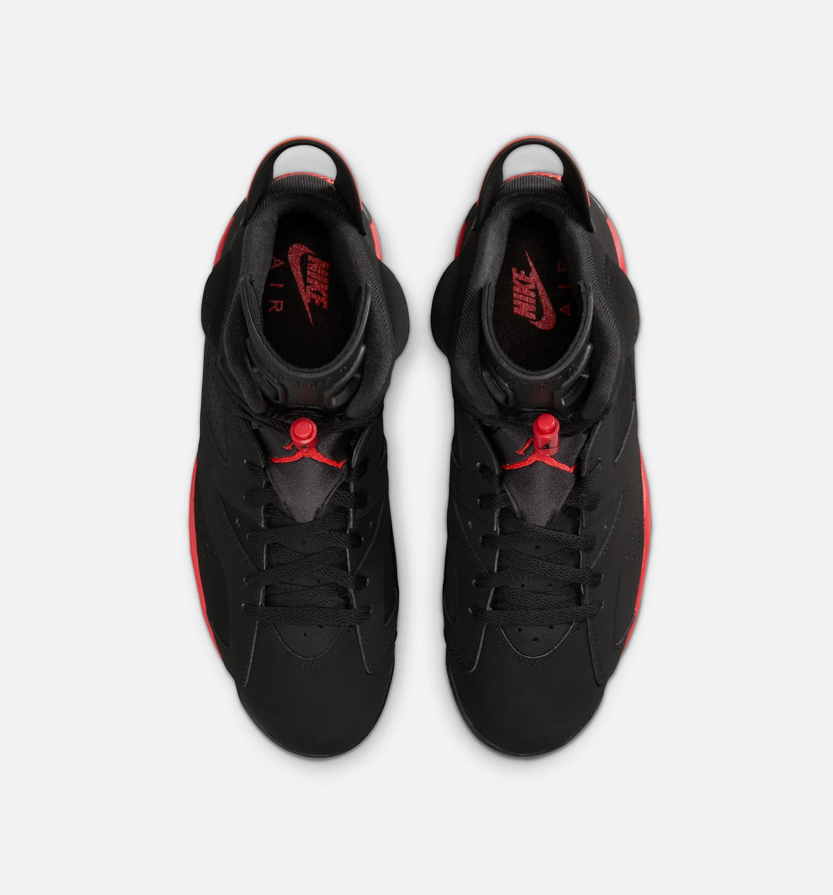 Air Jordan 6 Retro Infrared Salesman Men's Lifestyle Shoes - Black/Light Crimson