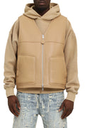 Purple Brand Reversible Shearling Vest