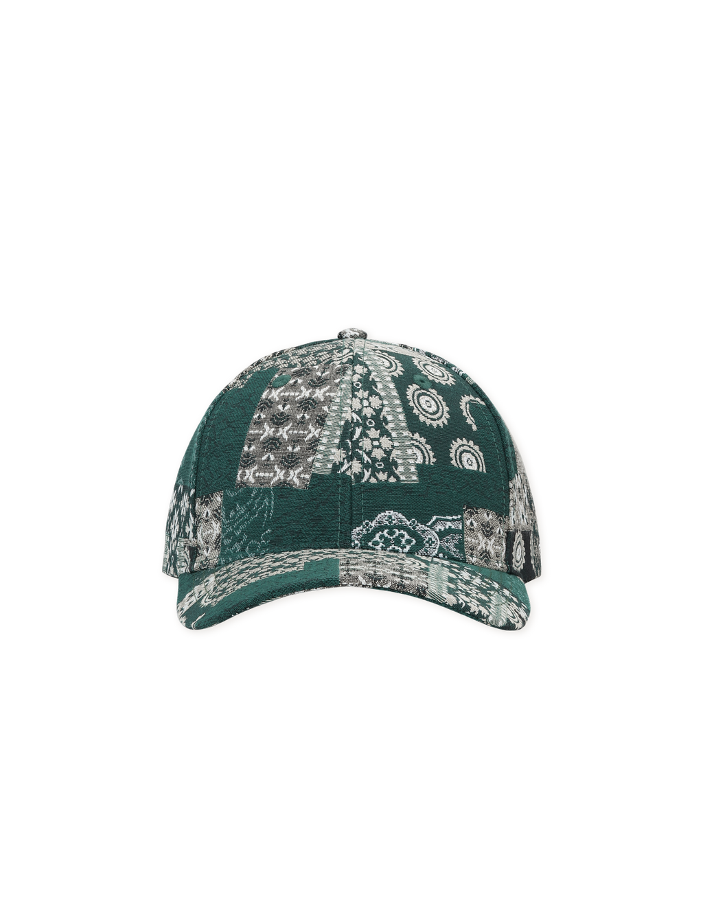 Les Deux Patchwork Jacquard Baseball Cap
