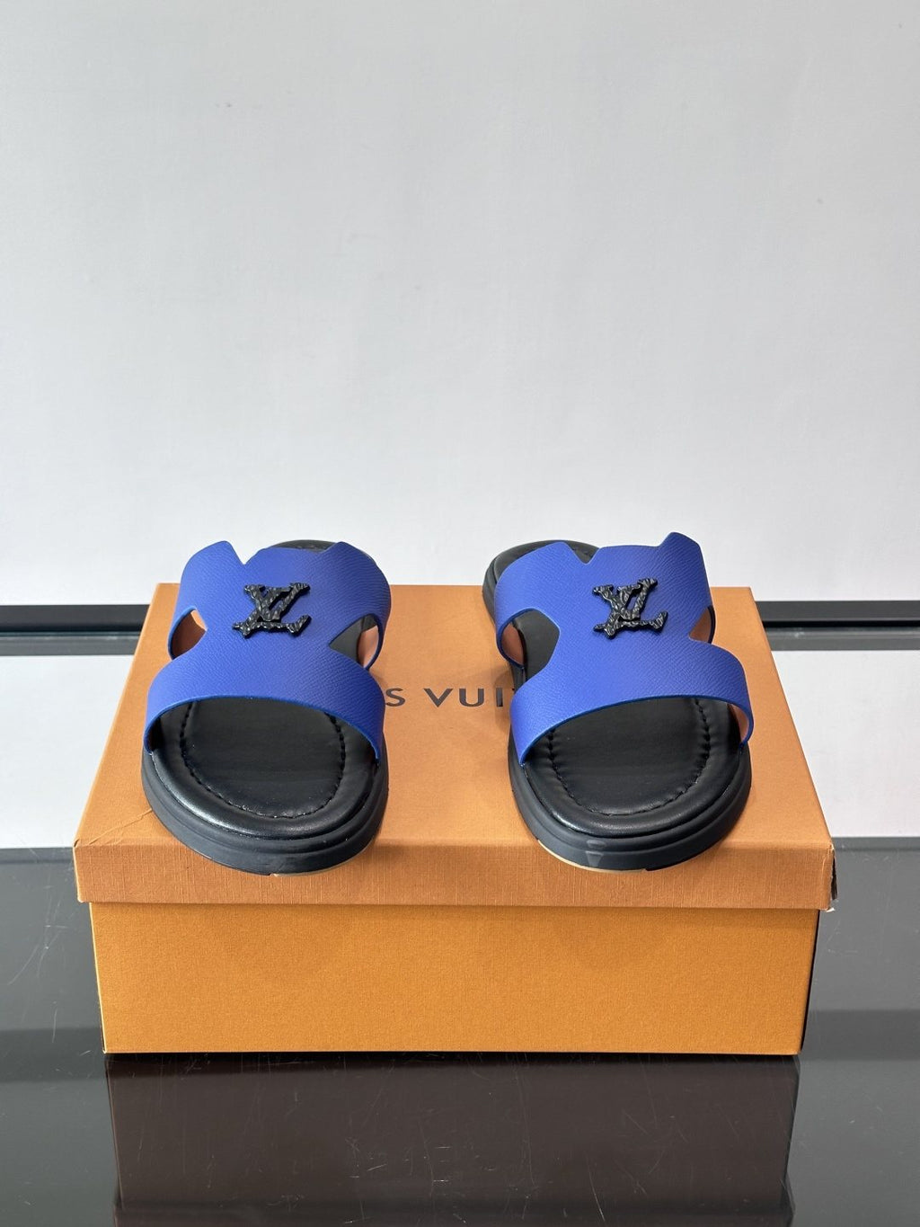 Louis Vuitton Isola Monogram Slide Sandals - Contoured Footbed