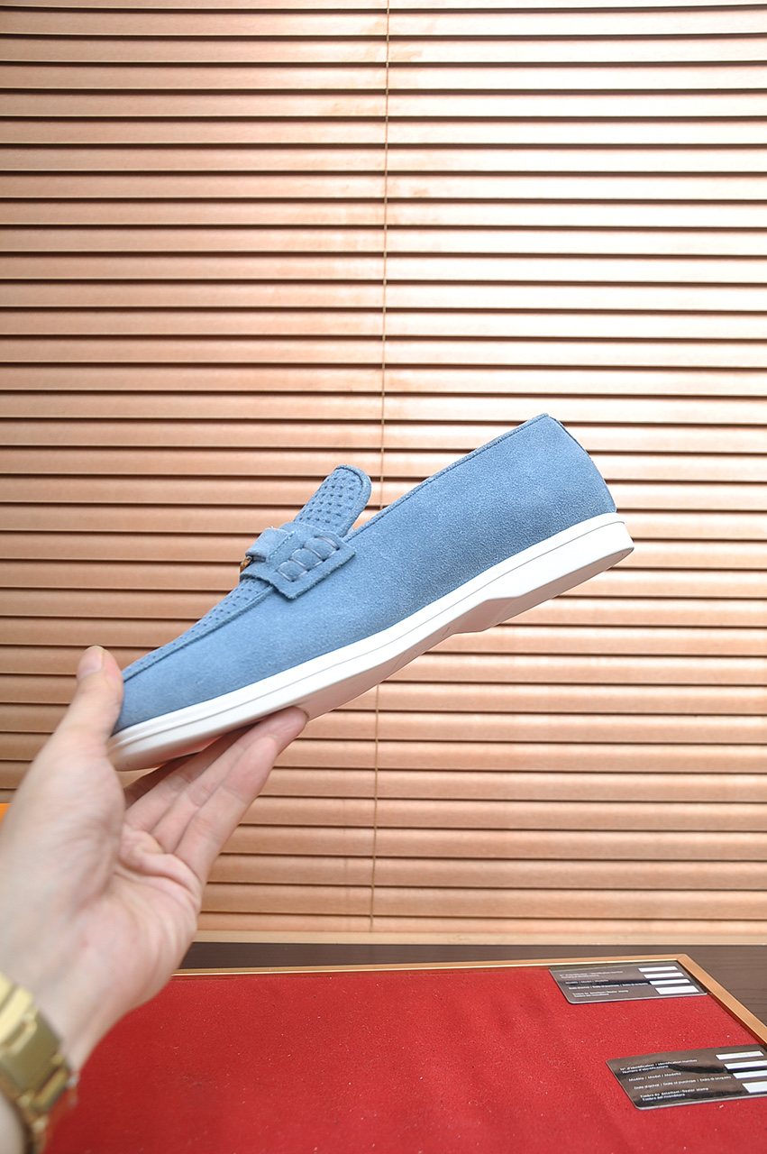 Louis Vuitton Buckle Slip-On Loafers